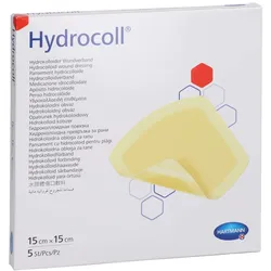 Hydrocoll Wundverband 15x15 cm 5 St