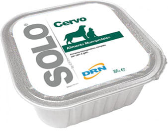 Drn Solo Dog Vaschetta Multipack 18x300G CERVO