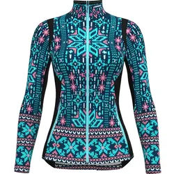 Crazy Idea Pull Wonder Magic Damen Midlayer snowflake S