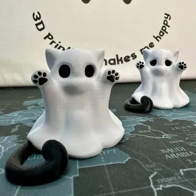 Lush Living Finds Halloween Feeling Cute Scared Desktop Vibe, Send Girlfriend Cat Gift Home Decor Halloween Feeling Cute Scared Desktop Vibe, Send Girlfriend Cat Gift Home Decor