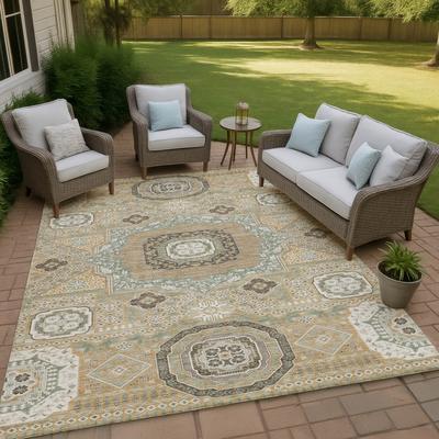 Addison Rugs Machine Washable Indoor/ Outdoor Traditonal Isaiah Chantille Rug