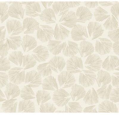 Christiane Lemieux Lemieux et Cie Elora Leaf Gold Wallpaper