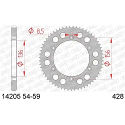 Afam Kettenrad 14205
