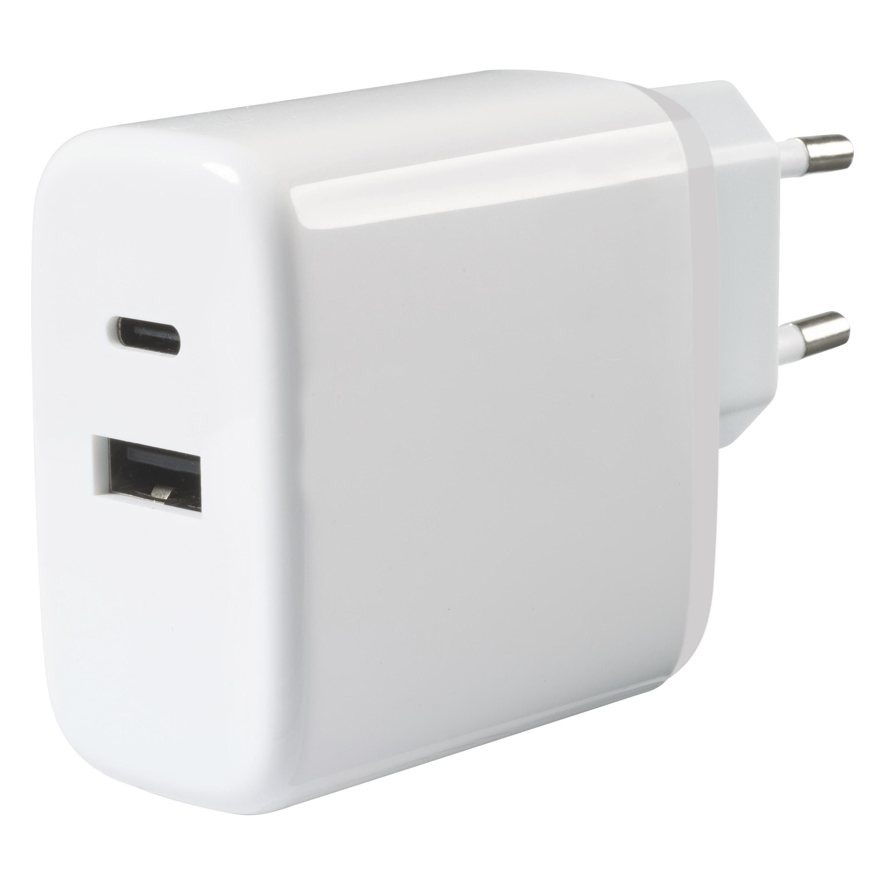Vivanco 65W Dual Schnellladegerät USB C PowerDelivery3.0 Handy Heimlader USB-C K 62773 (65 W, 2 Ports) (TCVVUSBDUALPDQC65W)