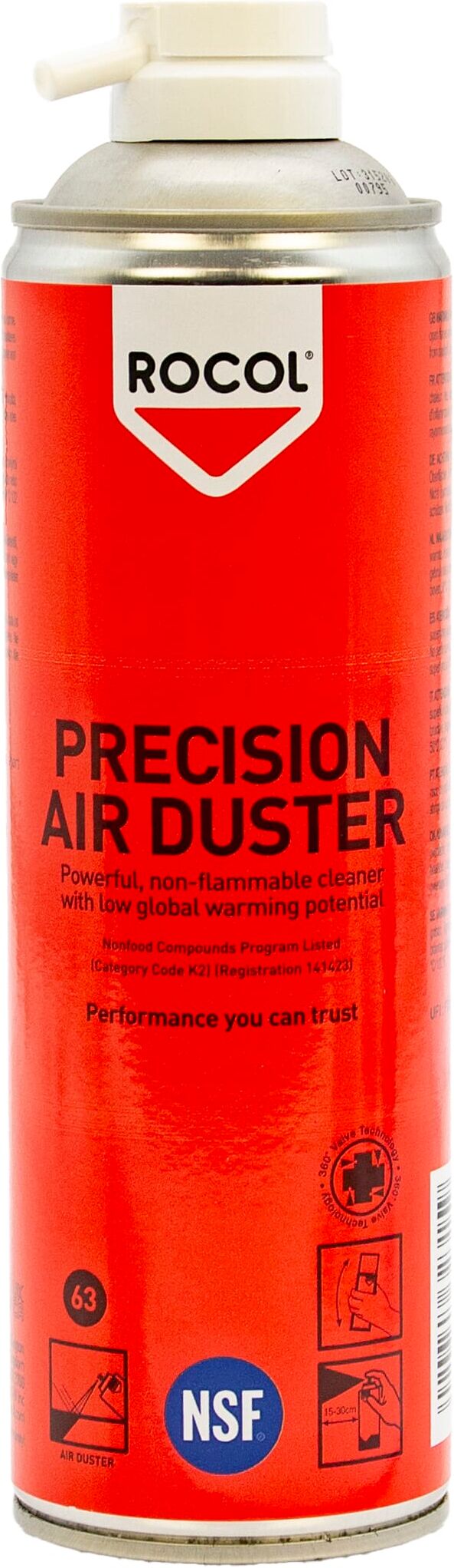 Rocol Precision Air Duster 252gm