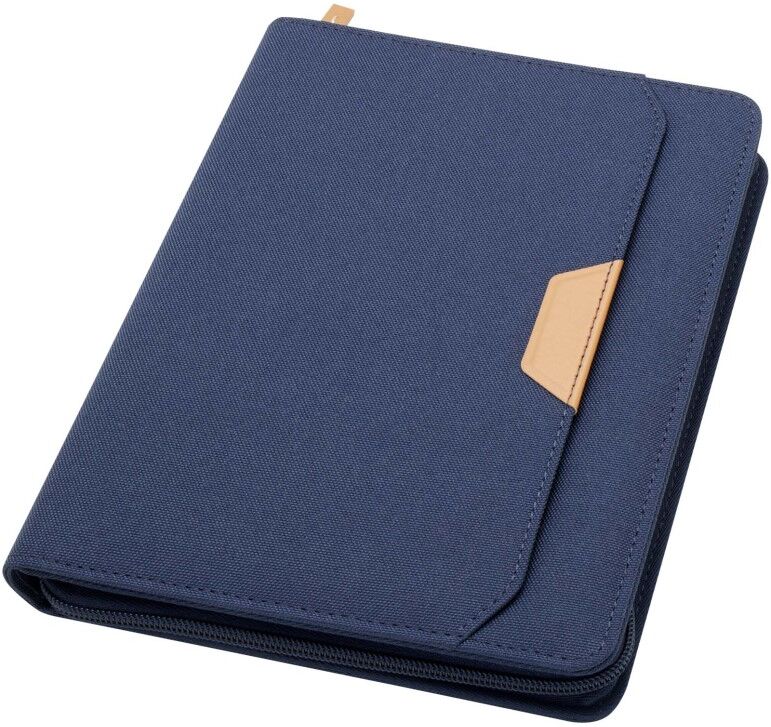 Porte-documents personnalisé A5 en plastique recyclé Nomumi Marine