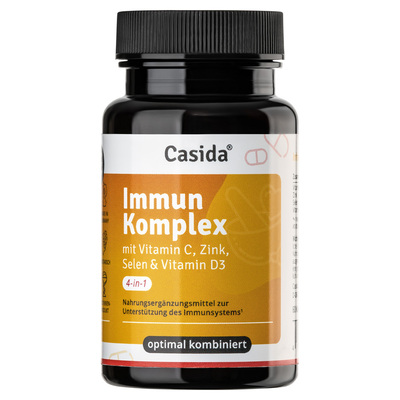Casida GmbH IMMUN KOMPLEX Vitamin C+Zink+Selen+Vitamin D3 Kps. 40 g 18907195
