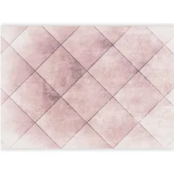 Artgeist, Tapete, Fototapete - Perfect cuts - uniform geometric pattern in tiled pattern with pattern (250 x 175 cm)