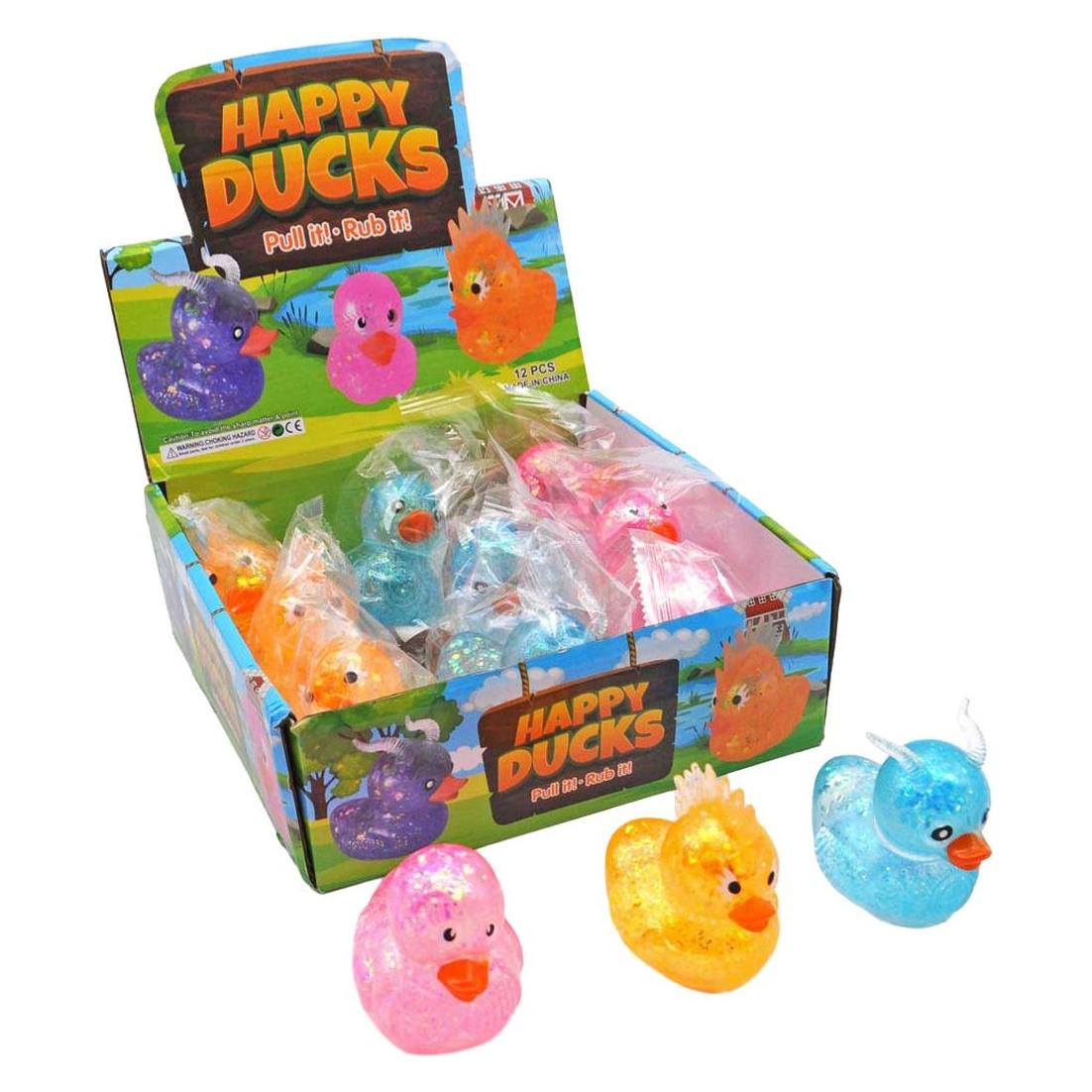 Kögler Squishy Ente Stretch-O Maltose 6,5x5,5x7,5cm 3fach sortiert (72752762)