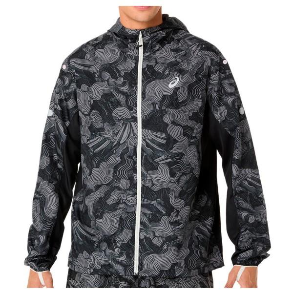 Asics - Fujitrail Packable Jacket - Laufjacke Gr XXL grau
