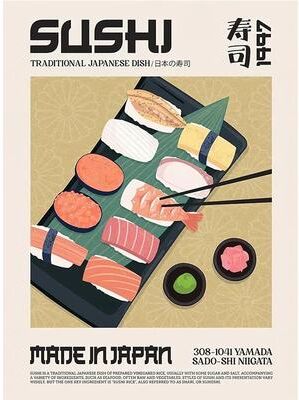 Uplift Essentials Global Cuisine Canvas Painting Delicious Food Wall Art Poster Ravioli, Ramen, Coffee & Pizza Prints For Modern Kitch style 3 20x28 In