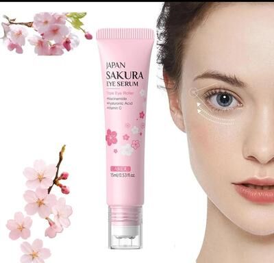Uplift Picks LAIKOU Sakura Hyaluronic Acid Eye Serum Roller For Dark Circles And Puffiness LAIKOU Sakura Hyaluronic Acid Eye Serum Roller For Dark Circles And Puffiness