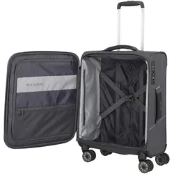 Travelite Trolley + Koffer Skaii 4w Trolley S, Koffer, Grau