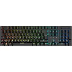 Sharkoon Tastatur PureWriter W100 mechanisch kabelgebunden schwarz