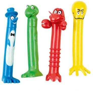 Dykleksaker - Dykpinnar Monster 4 st - Beco