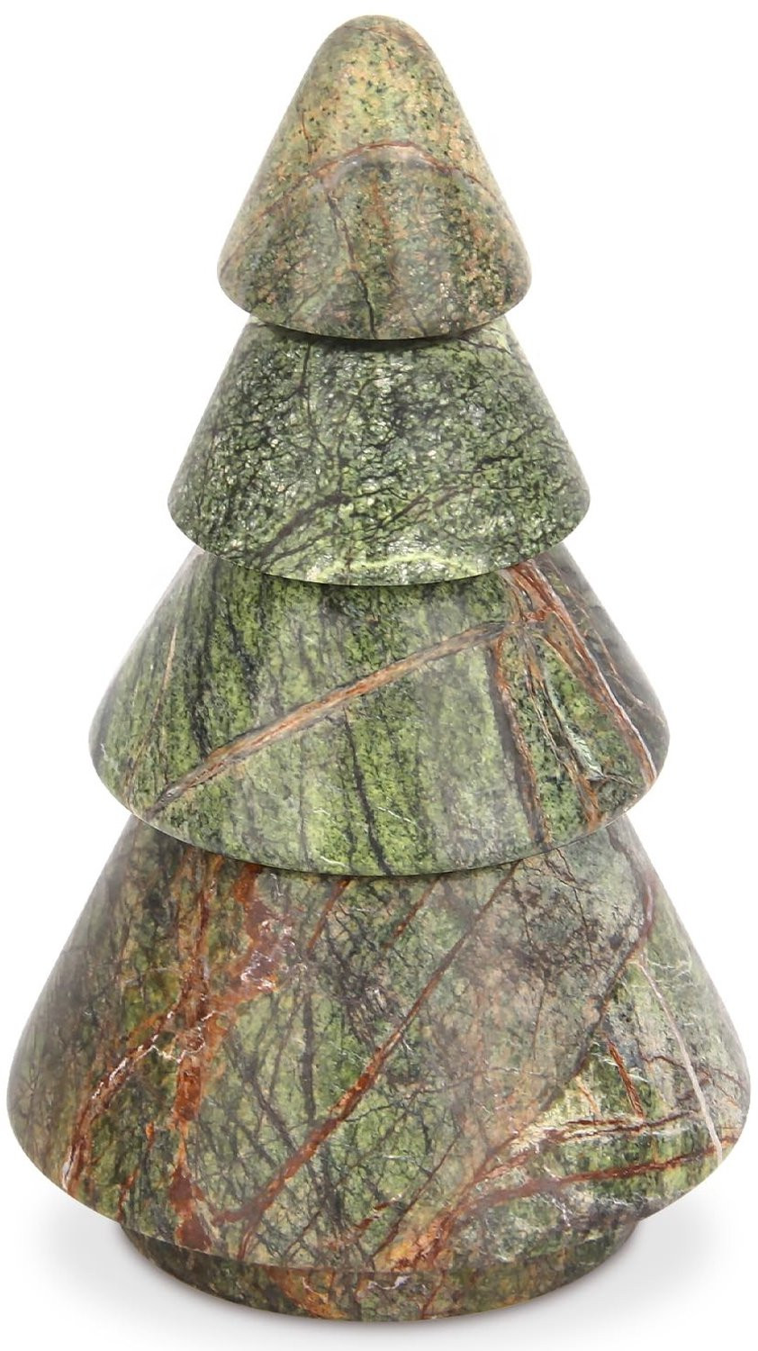 Marmeren Kerstboom Kaarsenhouder 3-in-1 voor Tafel Decoratie