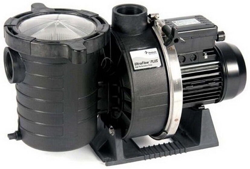Pompe Pentair Ultra flow plus 1cv 17.8m³/h triphasée