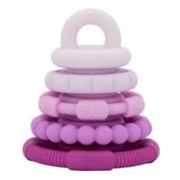 Jellystone Designs Silikonpyramide - 5 rosa Beissringe (69302795)
