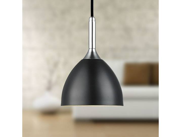 Bellevue Suspension Ø14 Black/Chrome - Halo Design - Cuisine - Métal