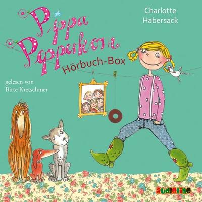 Pippa Pepperkorn Hörbuch-Box - Charlotte Habersack, CD, 9783867373210