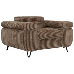 SESSEL PETER 1 - Braun Cord