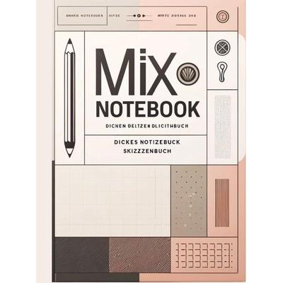 Mix Notebook: Dickes Notizbuch Skizzenbuch, Taschenbuch von Clara Hoffnung, Bookmundo Direct, 978-94-036-9899-1