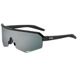 R2 Fluke Sonnenbrille matt schwarz/graue Gläser