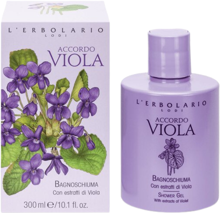 L'Erbolario Accord Viola Bath Gel 300 ml
