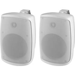 Monacor WALL-08T/WS ELA-Lautsprecherbox 50 W Weiß 1 Paar 1000608