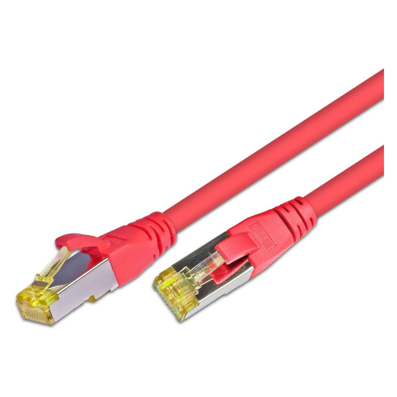 Wirewin Patchkabel: S/FTP, 15m, rot (S/FTP, CAT6a, 15 m) (PKW-PIMF-KAT6A 15.0 RT)