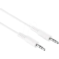 HDS C011-0025-V2 - Audio Kabel, 3,5 mm Klinkenstecker , 0,25 m, weiß