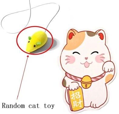 Uplift Picks Self Adhesive Cat Scratcher Mat With Hanging Toy For Wall Furniture Protection e