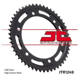 JT, Motorrad Zubehör, KETTENRAD 4374 51 HONDA XLR 125R '98-'02 (437451JT) (KETTE 428)