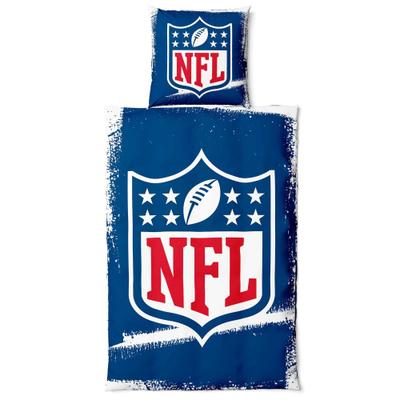 Bettwäsche GREAT BRANDING "Great Branding Bettwäsche NFL Shield "RAW" 135x200 + 80x80cm", Gr. Frottee, B/L:, 2, mehrfarbig, Frottee, 100% Baumwolle, Bettwäsche Bettwäsche