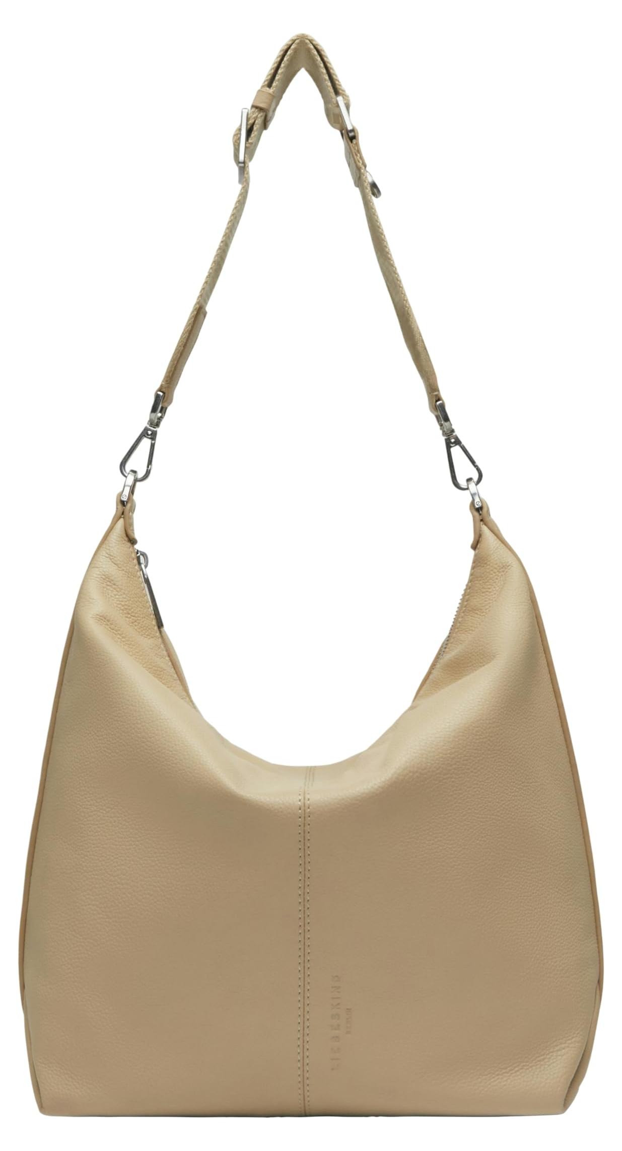LIEBESKIND Berlin Hobo Bag "Paris M" I Umhängetasche für Damen aus Leder