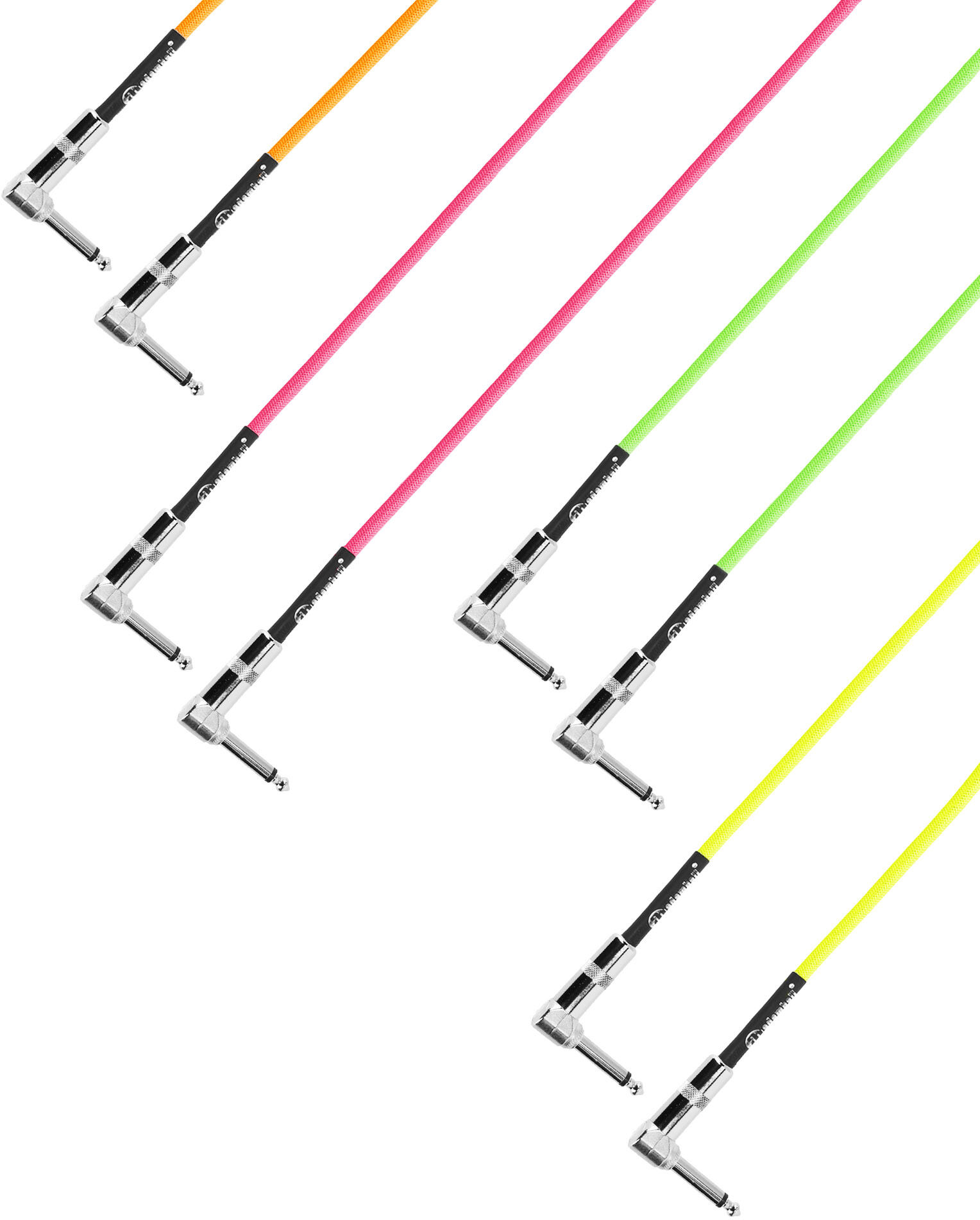 Adam Hall Cables 4 Star Irr 0030 Neo Set - Pedalboard Patchkabel   4er Set Adam Hall®
