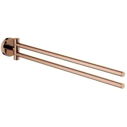 Grohe Essentials Handtuchhalter 40371DA1 2-armig, schwenkbar, 43,9cm, warm sunset