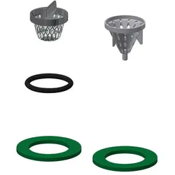 KWC Aquarotter Montageset, Sieb, Dichtung, O-Ring, 2000104872, 2000104872 2000104872