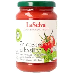 LaSelva Tomate stückig mit Basilikum bio