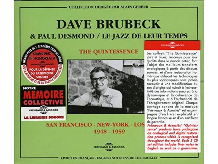DAVE BRUBECK ET PAUL DESMOND THE QUINTESSENCE 1948 1959