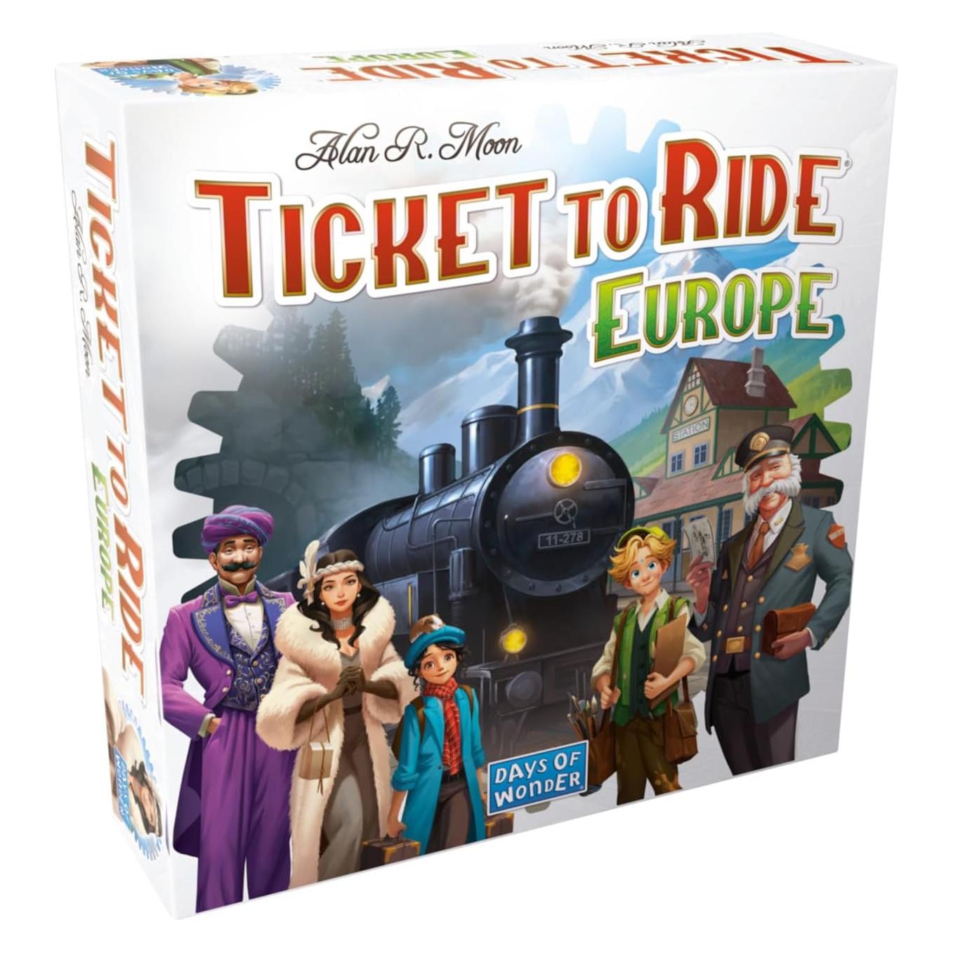 Days of Wonder Ticket to Ride: Refresh - Europa (EN) (Englisch, 2 - 5 Spieler) (824968072028-824968072028)