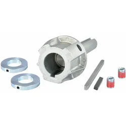Marantec WA-S 25,4/31,75 N Steckwelle 25,4 mm mit Anflanschadapter 31,75 mm mit Nut