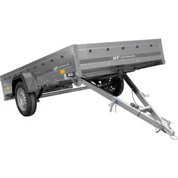 Einachsanhänger auf Blattfedern 264x150 UNITRAILER GARDEN 265/R KIPP