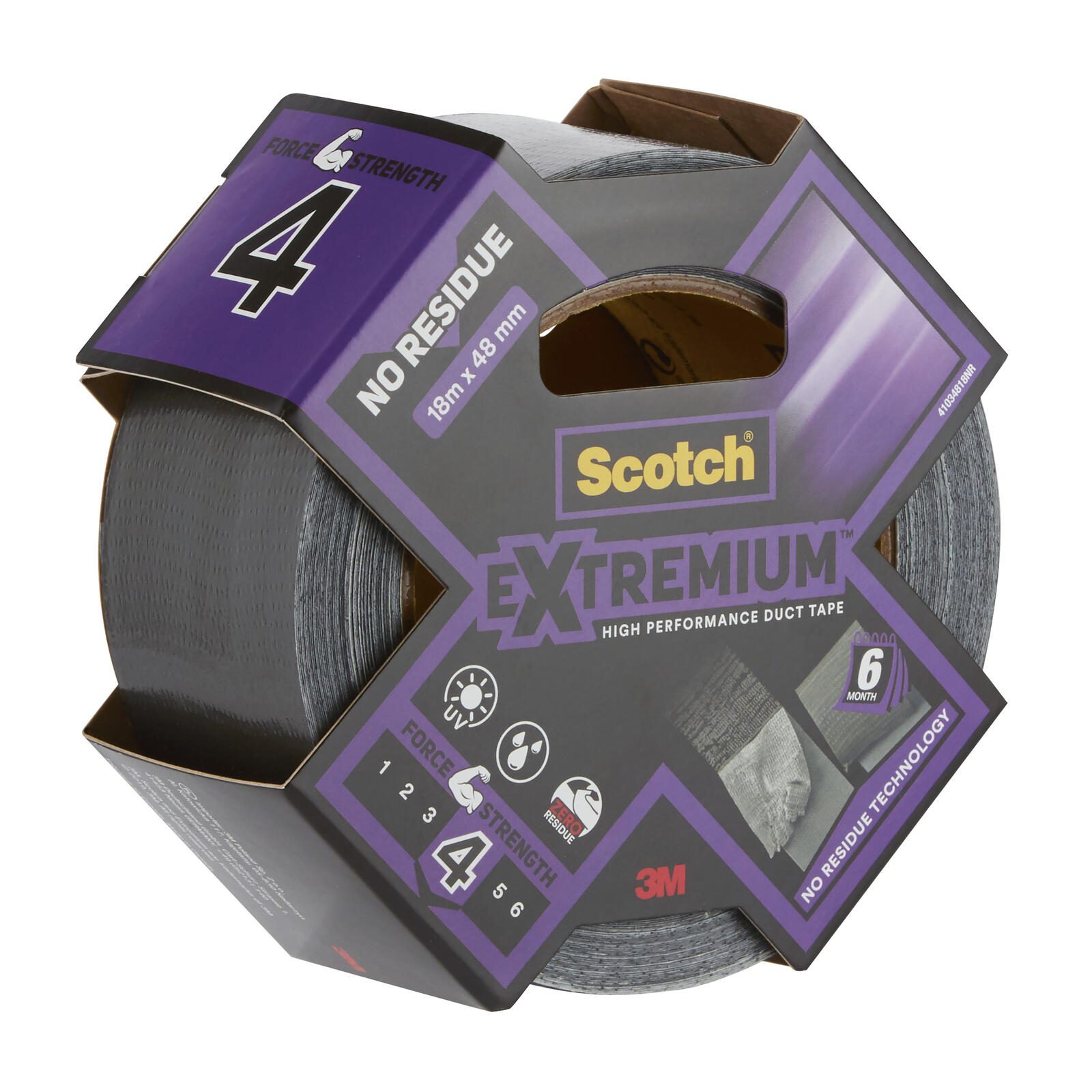 Scotch Gewebeband Extremium™ Ultra 24,0 x 10,0 (mm x m) schwarz 7100326782