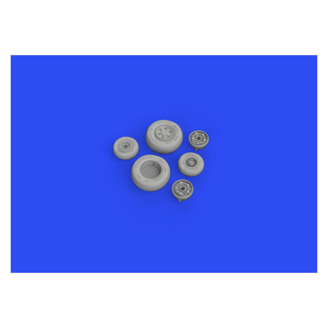 Eduard F/A-18E wheels, for MENG (648701)