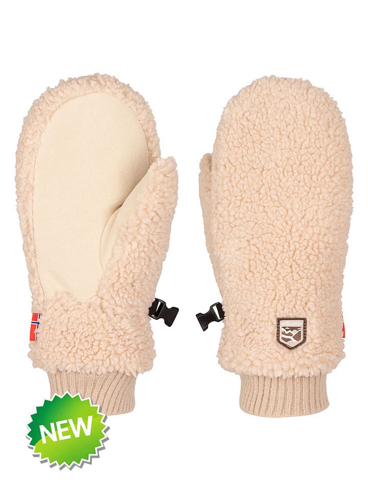 Trollkids Fäustlinge "Trollfjord" in Beige - 3