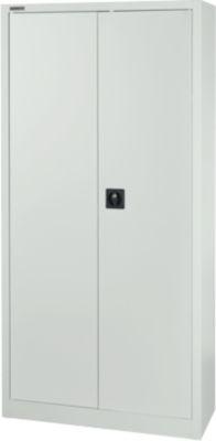 Schäfer Shop Select Materialschrank MS 2409, H 1935 mm, Leergehäuse, lichtgrau/lichtgrau