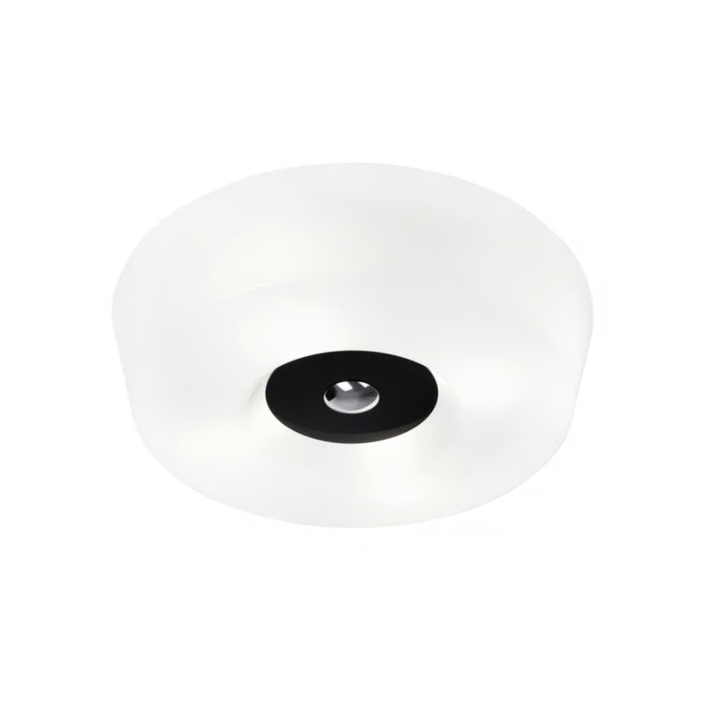 Innolux Yki 500 plafonnière wit met zwart detail