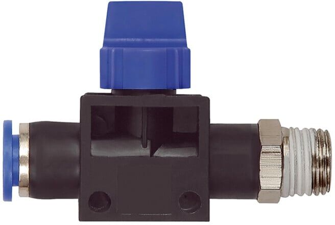 Riegler Electrovanne 3/2 voies « Série Bleue », raccord à emboîtement, R 3/8