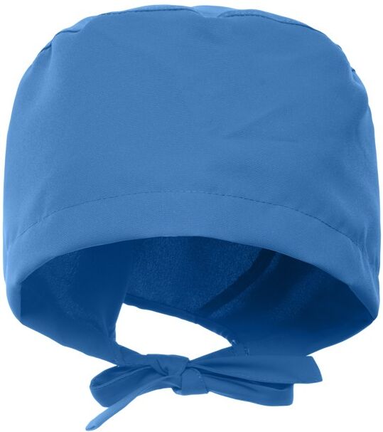 Calot médical personnalisé en microfibre polyester Macil UNIQUE BLEU LAB